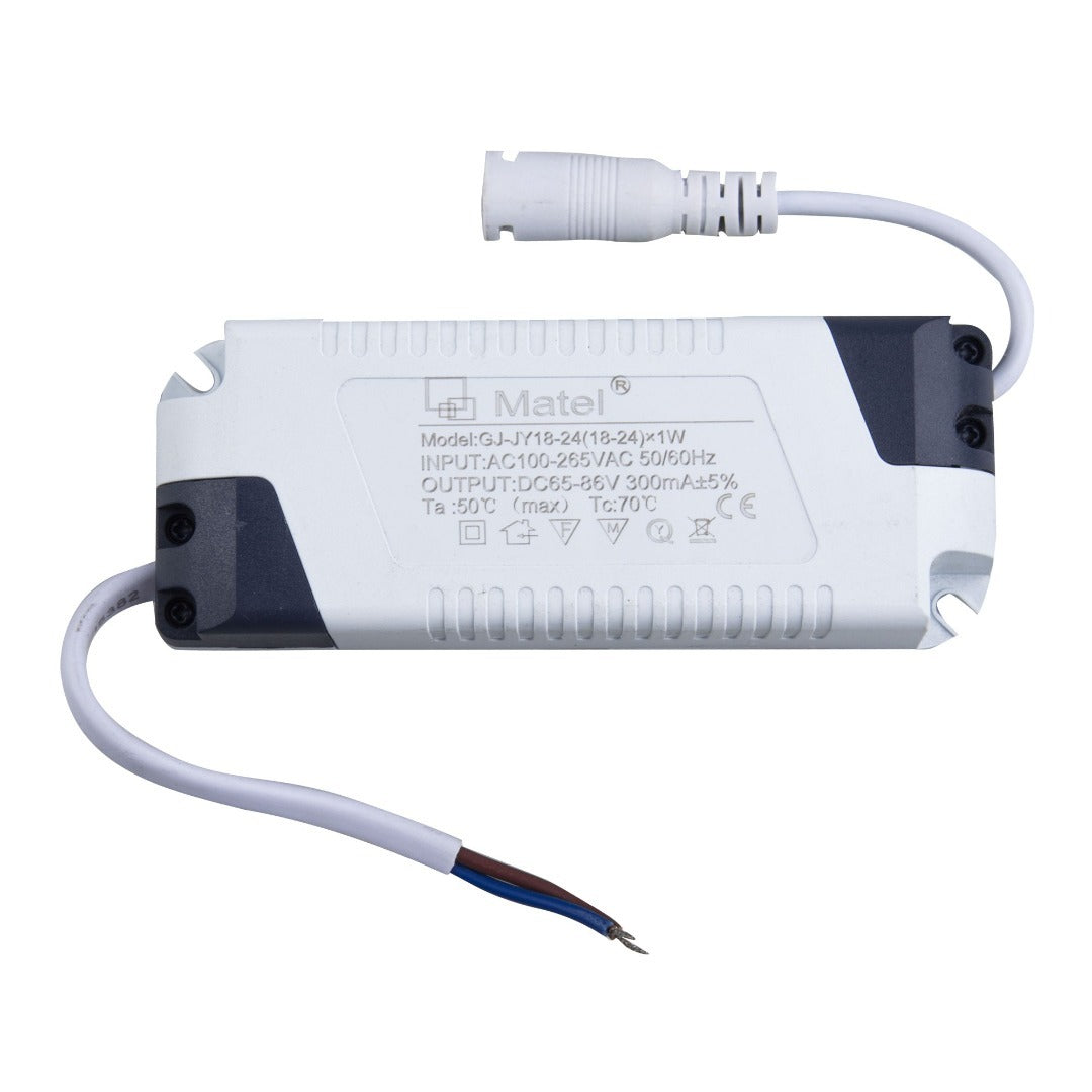 Inbouw adapter - Voeding 28-48V - 12W - LED paneel Inbouw adapter - Voeding 28-48V - 12W - LED paneel